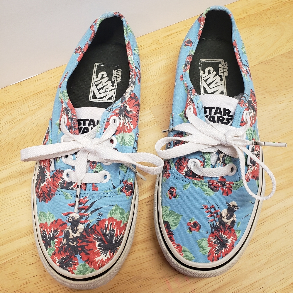 Vans X Star Wars Yoda Aloha sneaker shoe